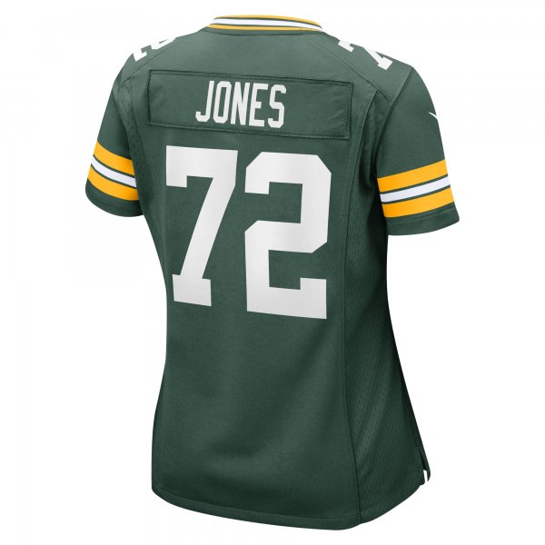 Women's Green Bay Packers Caleb Jones Nike Green Game Player Jersey