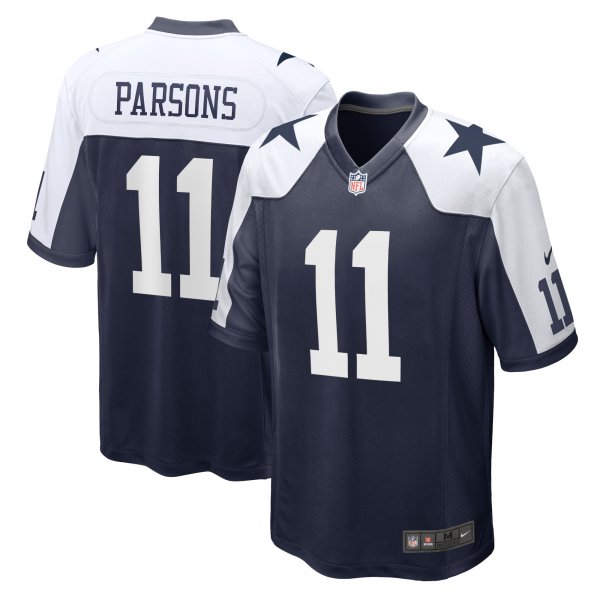 Men's Dallas Cowboys Micah Parsons Nike Navy Alternate Game Jersey