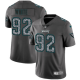 Men's Nike Philadelphia Eagles #92 Reggie White Gray Static Stitched NFL Vapor Untouchable Limited Jersey