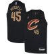 Youth Cleveland Cavaliers Donovan Mitchell Jordan Brand Black Swingman Jersey - Statement