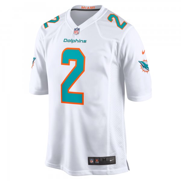 Men's Miami Dolphins Bradley Chubb Nike White Game Player Jersey