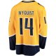 Men's Nashville Predators Gustav Nyquist Fanatics Gold Home Breakaway Jersey