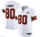 Men's Nike Cleveland Browns #80 Jarvis Landry White NFL 1946 Collection Alternate Vapor Limited Jersey