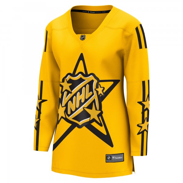 Women's  Fanatics Yellow 2024 NHL All-Star Game Breakaway Jersey