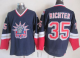 New York Rangers #35 Mike Richter Navy Blue CCM Statue of Liberty Stitched NHL Jersey