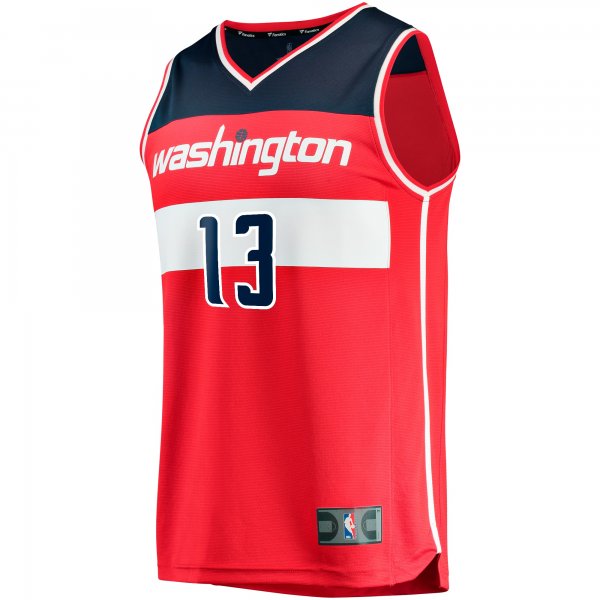 Youth Washington Wizards Jordan Poole Fanatics Red Fast Break Player Jersey - Icon Edition