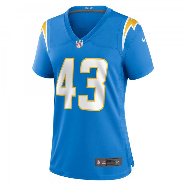 Women's Los Angeles Chargers Troy Dye Nike  Powder Blue  Game Jersey