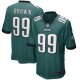 Men's Philadelphia Eagles Jerome Brown Nike Midnight Green Game Retired Player Jersey