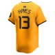 Men's Pittsburgh Pirates Ke'Bryan Hayes Nike Gold City Connect Limited Player Jersey