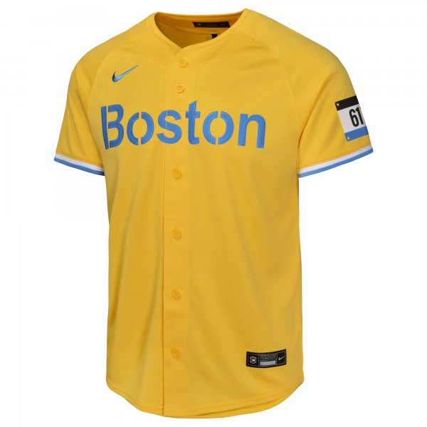 Youth Boston Red Sox  Nike Gold City Connect Limited Jersey