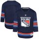 Youth New York Rangers  Navy Alternate Replica Jersey