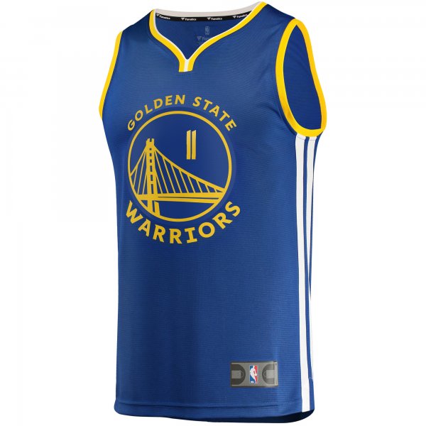 Men's Golden State Warriors Klay Thompson Fanatics Royal Fast Break Replica Player Jersey - Icon Edition