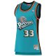 Women's Detroit Pistons Grant Hill Mitchell & Ness Teal 1998/99 Hardwood Classics Swingman Jersey