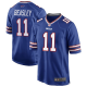 Youth #11 Cole Beasley Buffalo Bills Team Color Royal Blue Game Jersey