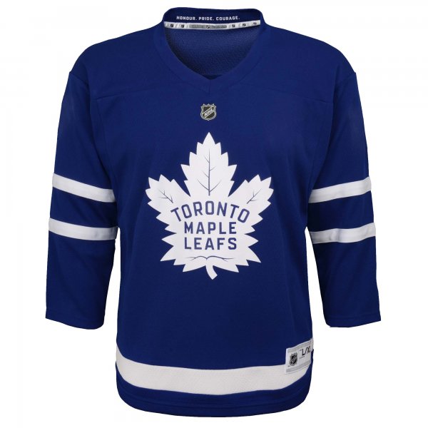 Youth Toronto Maple Leafs  Blue Home Replica Custom Jersey