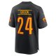 Youth Washington Commanders Antonio Gibson Nike Black Game Jersey