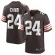 Men's Cleveland Browns Nick Chubb Nike Brown Player Game Jersey