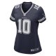 Women's Dallas Cowboys Cooper Rush Nike Navy Game Player Jersey