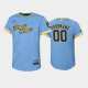 Youth Milwaukee Brewers 2022 City Connect Custom MLB Jersey - Powder Blue