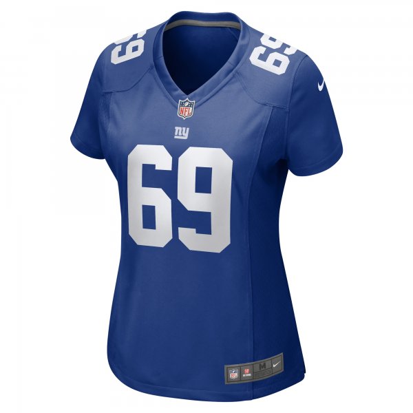 Women's New York Giants Jaylon Thomas Nike  Royal Team Game Jersey