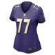 Women's Baltimore Ravens Daniel Faalele Nike Purple Player Game Jersey