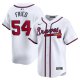 Men's Atlanta Braves Max Fried Nike White Home Limited Player Jersey