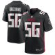 Men's #56 Keith Brooking Atlanta Falcons Nike Limited Retired Player Black Jersey