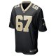 Men's New Orleans Saints Landon Young Nike Black Game Jersey