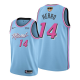 Miami Heat Tyler Herro 2020 NBA Finals Bound Blue Jersey Vice City