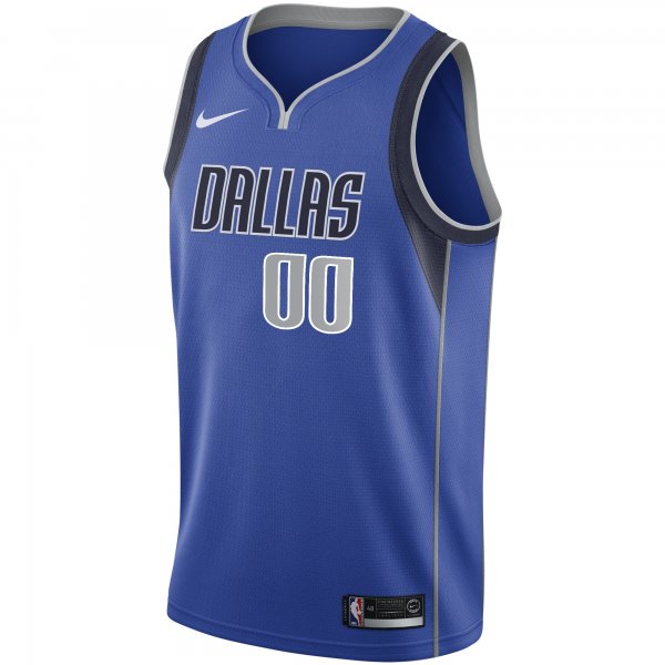 Men's Dallas Mavericks Nike Blue Swingman Custom Jersey - Icon Edition