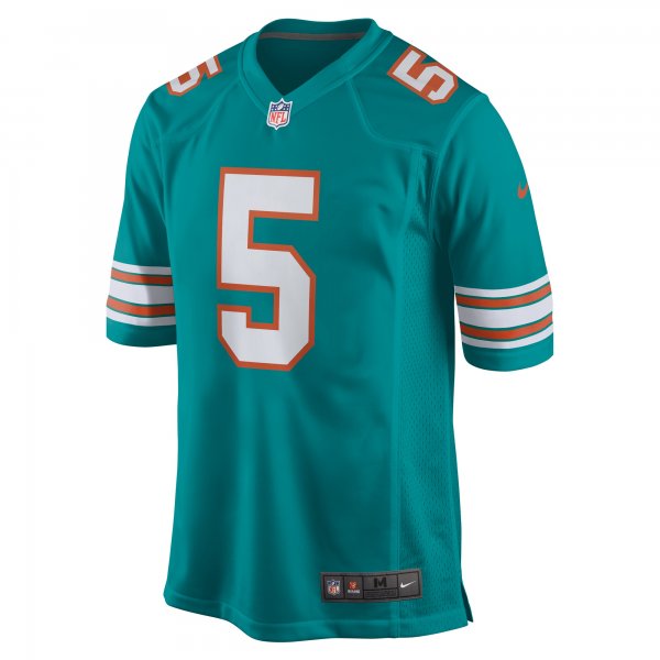 Men's Miami Dolphins Jalen Ramsey Nike Aqua Alternate Game Jersey