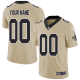 New Orleans Saints Customized Gold Men's Stitched NFL Limited Inverted Legend Jersey