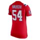 Women's New England Patriots Tedy Bruschi Nike Red Retired Game Jersey