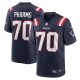 Men's New England Patriots Jeremiah Pharms Jr. Nike  Navy Team Game Jersey