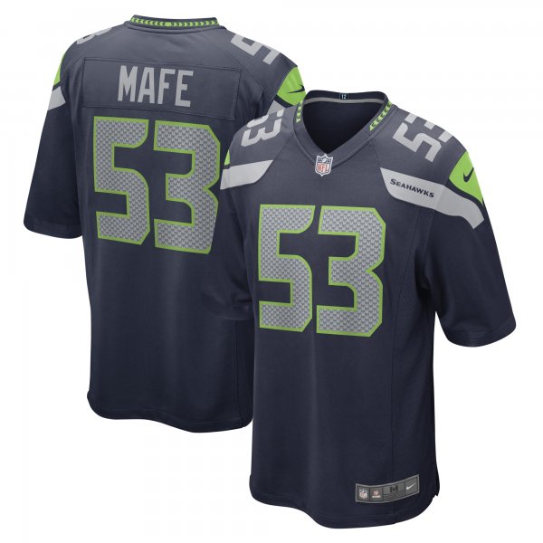 Men's Seattle Seahawks Boye Mafe Nike College Navy Game Player Jersey