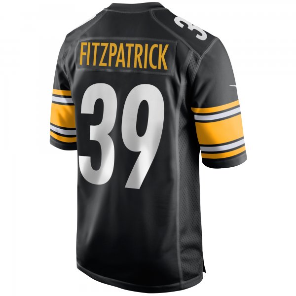 Men's Pittsburgh Steelers Minkah Fitzpatrick Nike Black Game Jersey