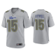 Men's Los Angeles Rams Tutu Atwell Gray Atmosphere Fashion Game Jersey