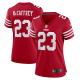 Women's San Francisco 49ers Christian McCaffrey #23 Nike Red Limited Player Jersey