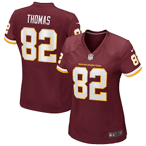 Women's Washington Football Team #82 Logan Thomas Nike Burgundy Game Player Jersey