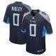 Men's Tennessee Titans Calvin Ridley Nike Navy Game Player Jersey