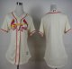 St. Louis Cardinals Blank Cream Alternate Women's Stitched MLB Jersey