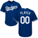 Men's Los Angeles Dodgers Majestic Royal Cool Base Custom MLB Jersey