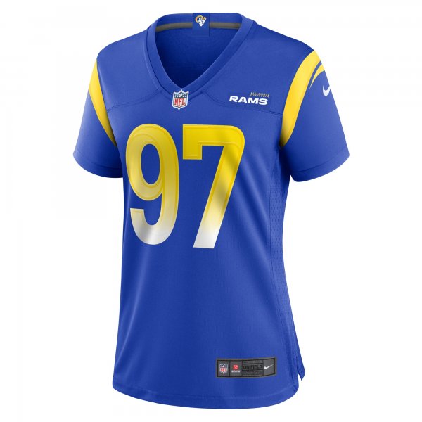 Women's Los Angeles Rams Michael Hoecht Nike Royal Game Player Jersey