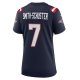 Women's New England Patriots JuJu Smith-Schuster Nike Navy Game Player Jersey