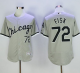 Chicago White sox #72 Carlton Fisk Grey Flexbase Collection Stitched MLB Jersey