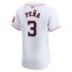 Men's Houston Astros Jeremy Pe?a Nike White Home Elite Player Jersey