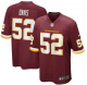 Men's Washington Redskins #52 Jamin Davis Nike Burgundy 2021 NFL Draft First Round Pick Limited Jersey