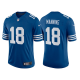 Men's Indianapolis Colts #18 Peyton Manning Royal 2021 Throwback Vapor Limited Retired Player NFL Jersey