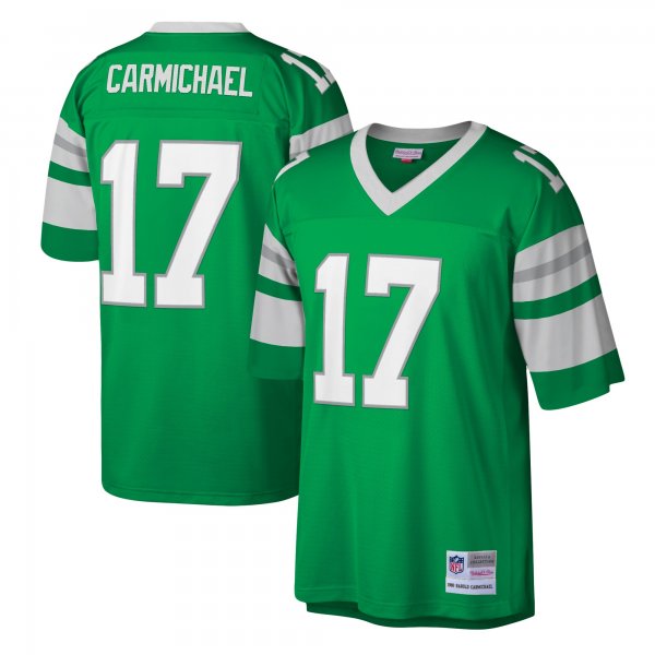 Men's Philadelphia Eagles Harold Carmichael Mitchell & Ness Kelly Green Legacy Replica Jersey