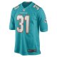 Men's Miami Dolphins Raheem Mostert Nike Aqua Game Jersey